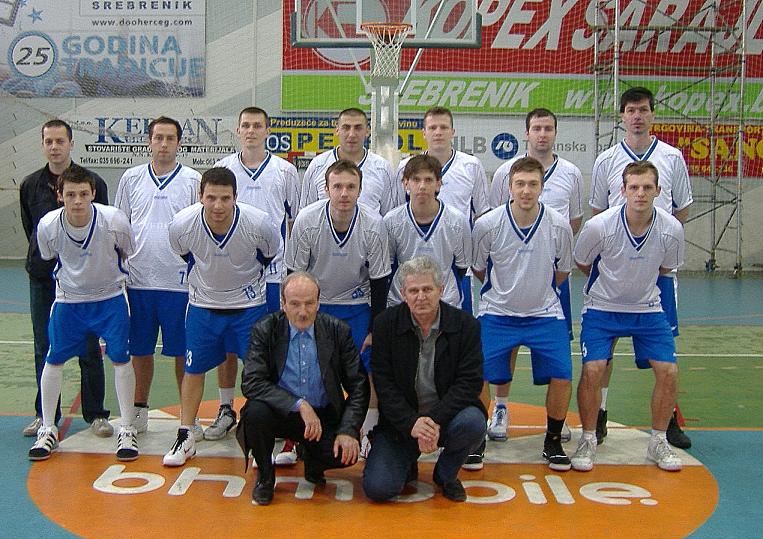 Košarkaši Gradine u sezoni 2009/2010.g. koji su izborili plasman u A1 ligu FBiH